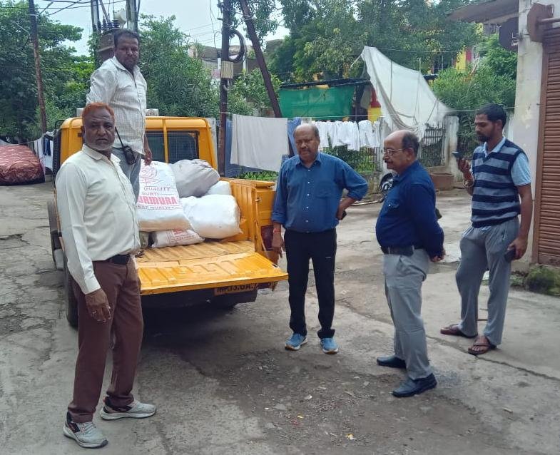 उज्जैन नगर निगम  ने जप्त की 4000 किलो से अधिक अमानक स्तर की पॉलिथीन